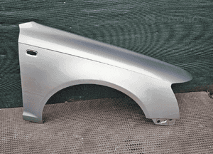 Błotnik Blotniki Lewy Prawy Przod Przednie Szare LY7G Audi A6 C6 Przed Lift 23
