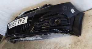 Zderzak przód przedni opel vectra c lift fl Z20R czarny halogeny 3