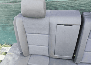 Fotele Fotel Kanapa Skladana Welur Czarny Soul Podlokietnik Audi A4 B6 Sedan Kombi Komplet 30