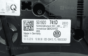 Licznik zegary vw golf vii 7 5G 35702KM 5G1920741D 8