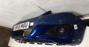 Zderzak przód przedni do opel zafira b + halogeny lift fl kod kolor Z21B 3