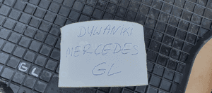 Dywaniki wycieraczki gumowe Rigum Mercedes GL X166 W166 9