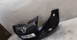 Zderzak przód przedni do opel corsa d halogeny Z20R czarny 4