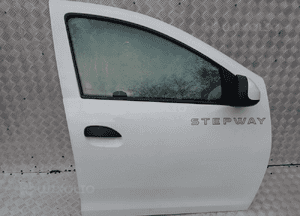 DRZWI PRAWY / LEWY TYŁ DACIA SANDERO II GOŁE. ZAMEK , MECHANIZM SZYBY, SZYBA  DO KUPIENIA OSOBNO 1