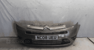 Zderzak przód przedni citroen C4 picasso halogeny kebc piaskowy zloty 1