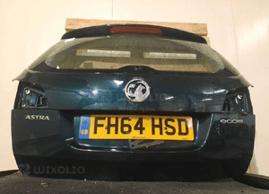 Klapa tył bagażnika opel astra j 4 iv kombi ciemno zielony Z30V 5