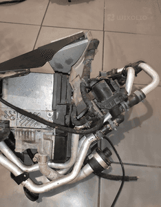 Audi Q7 4L lift webasto ogrzewanie postojowe dogrzewacz mocowanie rury oryg 7