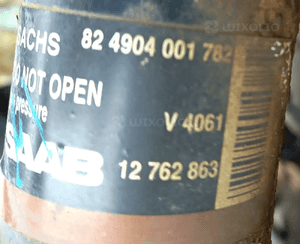 Opel Vectra C Signum Saab 93 9-3 mcpherson przód przedni prawy  sprężyna 5