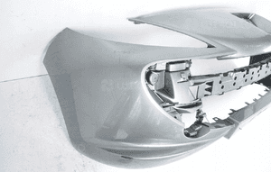 Peugeot 207 sport 2006-2009 zderzak przód przedni 9654356880 2