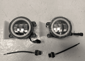 Jeep cherokee halogen led z drl kierunkowskaz 3W1 lewa prawa nowy 2