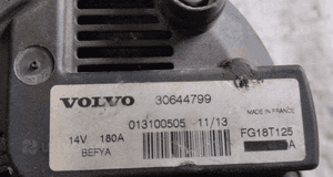 Alternator volvo V40 ii V60 S60 ii V50 XC60 1.6D D2 30644799 4