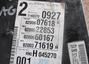 Moduł uch skrzynka renault laguna ii 8200660167 3