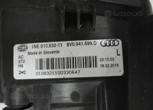 Audi A3 8V 12- s-line halogen lewy przód przedni 3