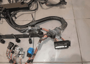 BMW X5 E70 3.0D M57 OKABLOWANIE INSTALACJA WIĄZKA SILNIKA WTYCZKI KPL ORYG 4