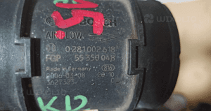 Przepływomierz opel astra h 1.7 cdti nr 55350048 4