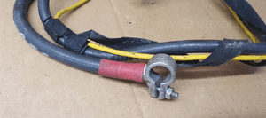 Wiązka instalacja akumulatora klema plusowa Audi A6 C6 4F0971225F 2