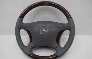Kierownica skora airbag drewno mercedes cl W215 1