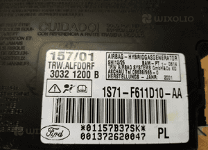 Poduszka fotela prawa AIRBAG Ford Mondeo MK3 1S71-F611D10-AA 5
