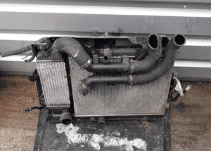 Peugeot 407 Citroen C5 1.6 HDi pas przedni chłodnica wentylator intercooler 5