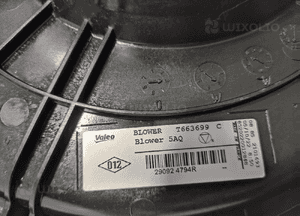 WENTYLATOR DMUCHAWA SILNIKA RENAULT ZOE II 290924794R 2019-2024 4