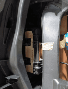 Deska rozdzielcza konsola kokpit poduszka pasażera citroen C3 ii DS3 4