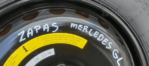 Koło zapasowe dojazdówka zapas T165/90D19 R16 Mercedes GL X166 W166 A1644000102 18