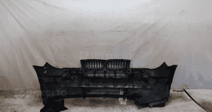 Zderzak przód przedni bmw X3 E83 czujniki pdc halogeny czarny schwarz 2 ii 5