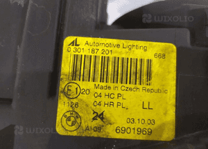 BMW 3 E46 Compact Lampa H7 Lewa - 15148 5