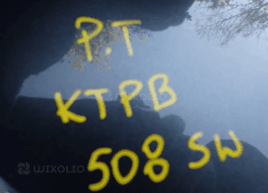 Drzwi prawy tył peugeot 508 sw ktpb 2