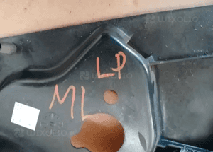 Osłona nakładka listwa progu słupka lewy przód Mercedes ML W163 A1636800380 7