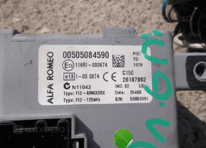ALFA ROMEO MITO 1.6 MJ KOMPUTER ZESTAW STARTOWY EU 2