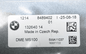 Komputer sterownik silnika dme bmw I3 8489402 4