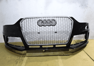 AUDI RS4 8K0 B8 ZDERZAK PRZÓD 8K0807437AG  grill 4