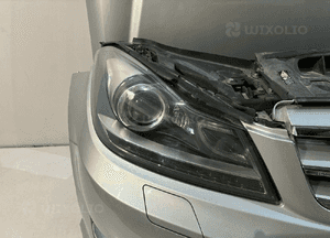 Mercedes C W204 LCI AMG Zderzak maska pas - 15447 6