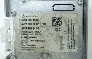 Wzmacniacz harman mercedes W223 W447 A2949004900 5