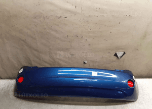 Zderzak tył tylny ford fiesta MK.6 6 vi lift fl C6 niebieski błękitny 2