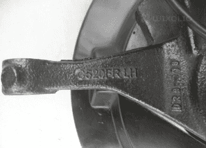 MCPERSON MCPHERON ZWROTNICA LEWY PRZÓD FORD KUGA MK2 II 3