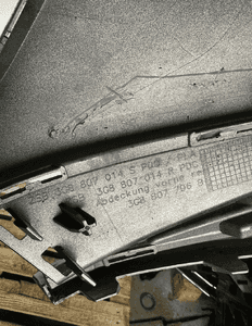 Zderzak przód przedni narożnik prawy vw arteon lift 3G8 3G8807014R cały 7