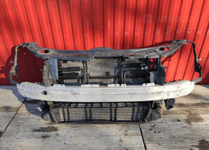 Mercedes W221 S320 3.0 cdi pas przedni intercooler chłodnice wentylator kpl 2