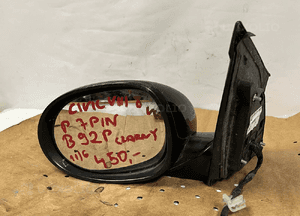 Lusterko lewe civic 8 viii ufo R81 7 pin czarny B92P 4