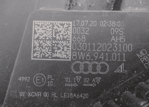 Lampa przednia przód lewa audi A5 ii lift led 8W6 2019- 17