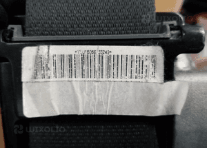 Zaślepka konsoli poduszki pasy AIRBAG zestaw naprawczy Nissan Note E11 14