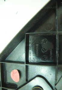 OSŁONA ZAWIASU DACHU KLAPKA PRAWA SZARA MERCEDES SL R230 02 4