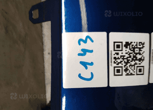Zderzak przód przedni peugeot 308 kpld granat granatowy halogeny 6