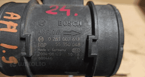 Przepływomierz  opel astra h 1.9 cdti nr 0281002618 / 55350048 4