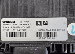 Citroen C4 Grand Picasso I modul sterownik zawieszenia WABKO 9663758080 3