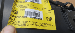 Tunel Środkowy podłokietnik skóra Renault Laguna III 969180007R 969120050R 9