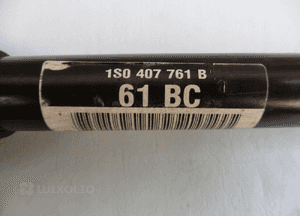 Półoś lewa 1S0407761B up mii citigo 1,0 mpi 5