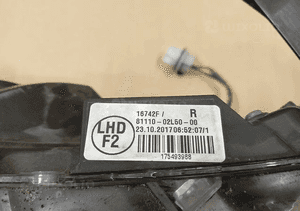 Lampa prawa reflektor prawy toyota corolla E16 led lift 16- 5