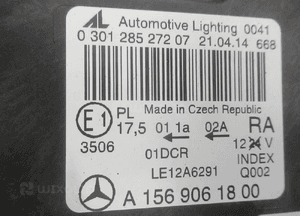 Lampa przednia przód prawa mercedes gla W156 bi-xenon A1569061800 2013-2017 22